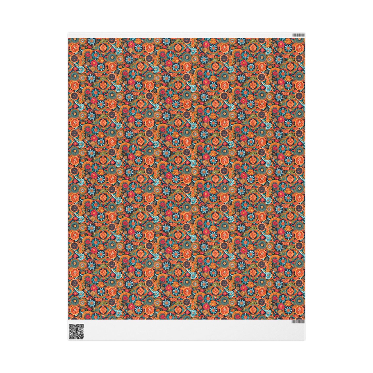 Festive Patterned Wrapping Paper