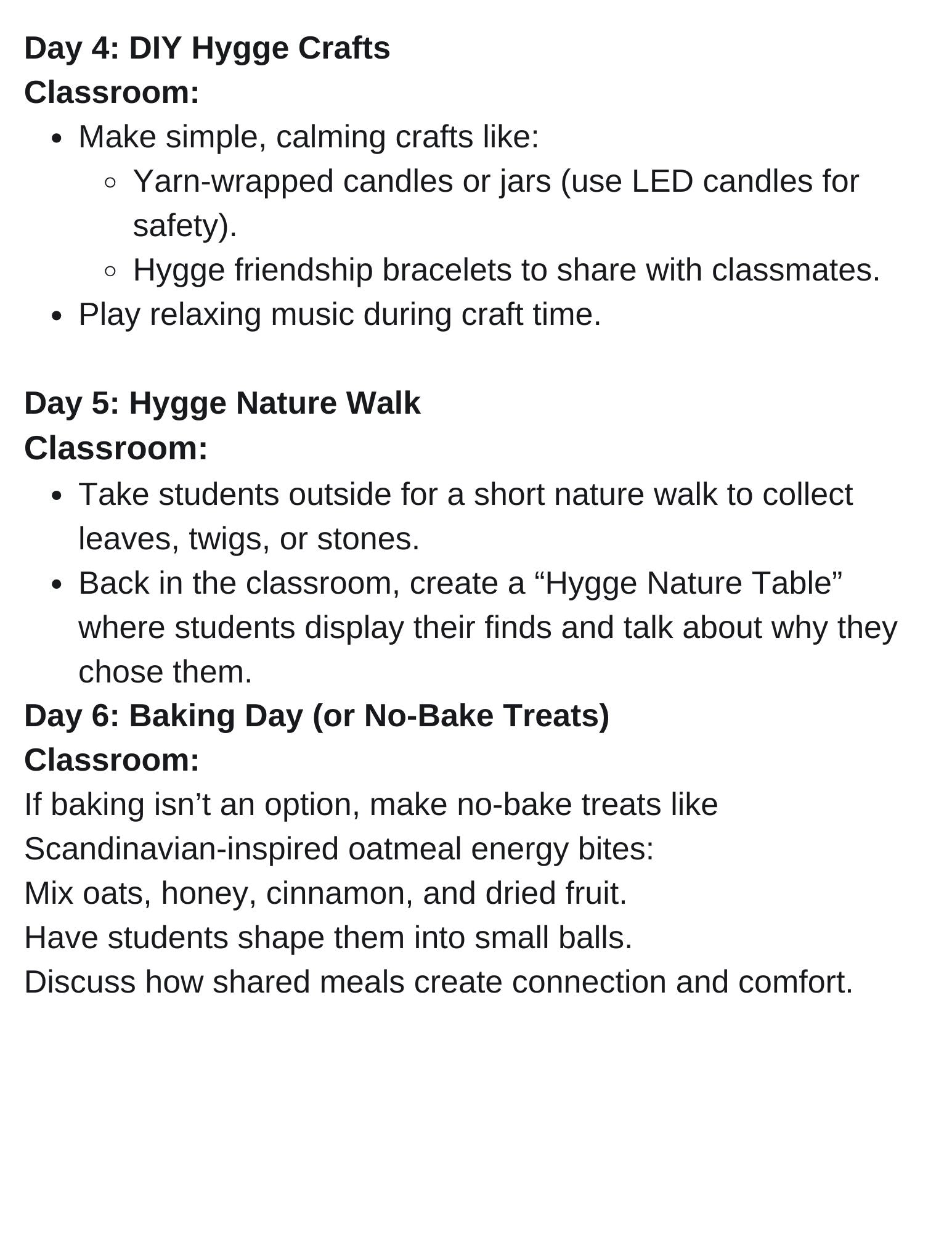 Celebrate Winter: Hygge Lesson Plan (Free)