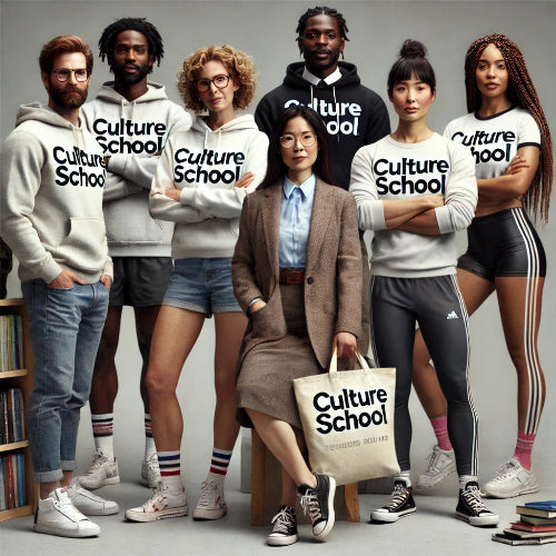 A professional group of diverse educators
