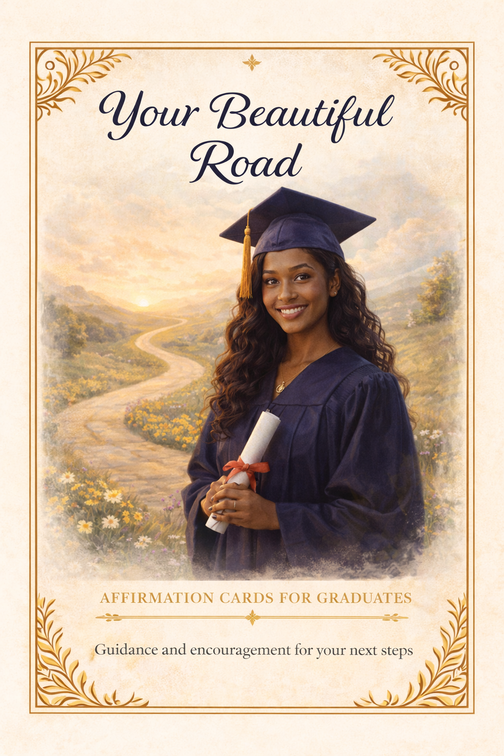 Your Beautiful Road- 30 Digital Affirmation Cards for Graduates