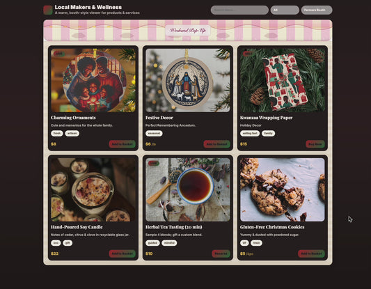 Single Marquee Popup Template